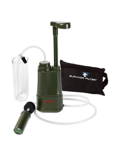 Filtro de Agua Survivor Filter PRO - Bomba Manual 500 ml/min