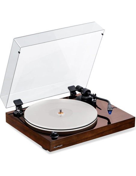 Giradiscos Fluance RT85 + Altavoces Activos 90W Nuez Giradiscos Fluance RT85 + Altavoces Activos 90W Nuez