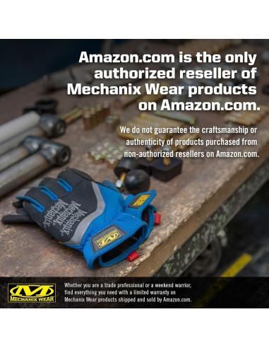 Guantes Mechanix Wear Material4X Grande Marrón Resistentes