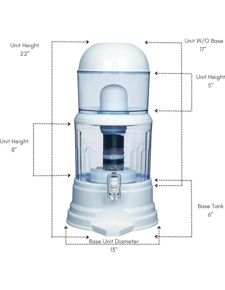 Purificador de Agua Nispira HBWT01 12L Dispensador Económico Purificador de Agua Nispira HBWT01 12L Dispensador Económico