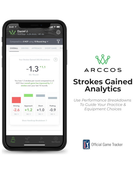 Sensores Inteligentes Arccos Golf Gen 3+ con GPS y 14 Sensores Sensores Inteligentes Arccos Golf Gen 3+ con GPS y 14 Sensores