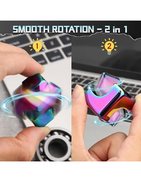 Cubo Fidget Magnético LNCOJOLM Antiestrés 3x3 cm Multicolor Cubo Fidget Magnético LNCOJOLM Antiestrés 3x3 cm Multicolor