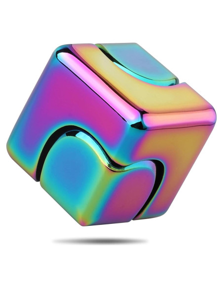 Cubo Antiestrés Dilabnba Arcoíris 4 en 1 Juguete de Enfoque Cubo Antiestrés Dilabnba Arcoíris 4 en 1 Juguete de Enfoque