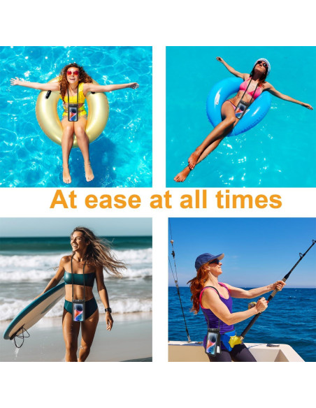 Funda Impermeable Takfox Doble Espacio para Teléfono 2-Pack Funda Impermeable Takfox Doble Espacio para Teléfono 2-Pack