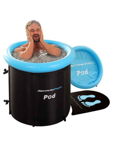 Tina de Baño de Hielo RECOVERFUN Inflable 321L Portátil Tina de Baño de Hielo RECOVERFUN Inflable 321L Portátil