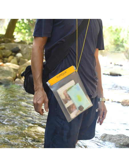 Bolsas Impermeables YUMQUA Wpc-04 para Teléfono y Documentos Bolsas Impermeables YUMQUA Wpc-04 para Teléfono y Documentos