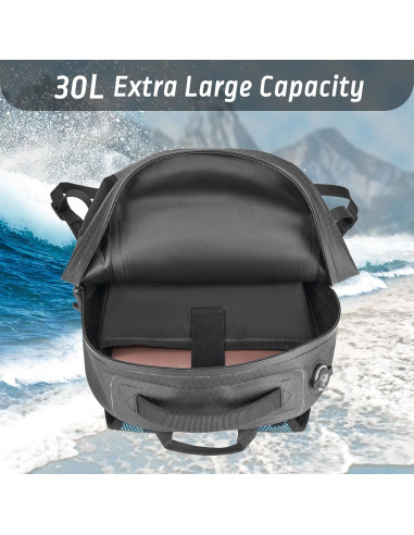 Mochila Impermeable Trudave 30L Flotante para Aventura