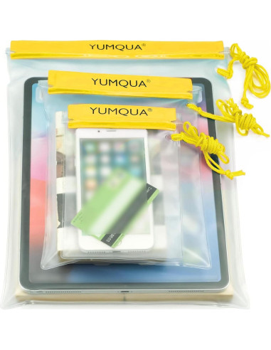 Bolsas Impermeables YUMQUA Wpc-04 para Teléfono y Documentos