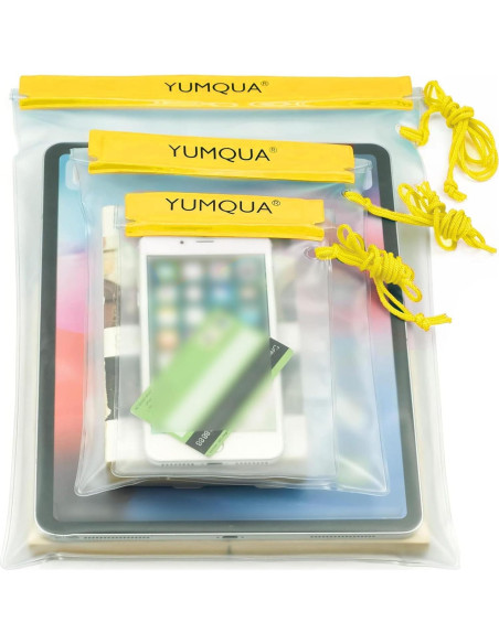 Bolsas Impermeables YUMQUA Wpc-04 para Teléfono y Documentos Bolsas Impermeables YUMQUA Wpc-04 para Teléfono y Documentos