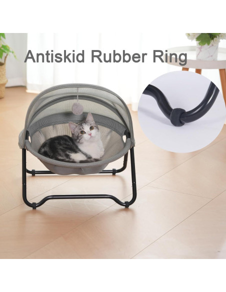 Cama Elevada para Gato y Perro Pequeño - Gris - 9 kg Cama Elevada para Gato y Perro Pequeño - Gris - 9 kg