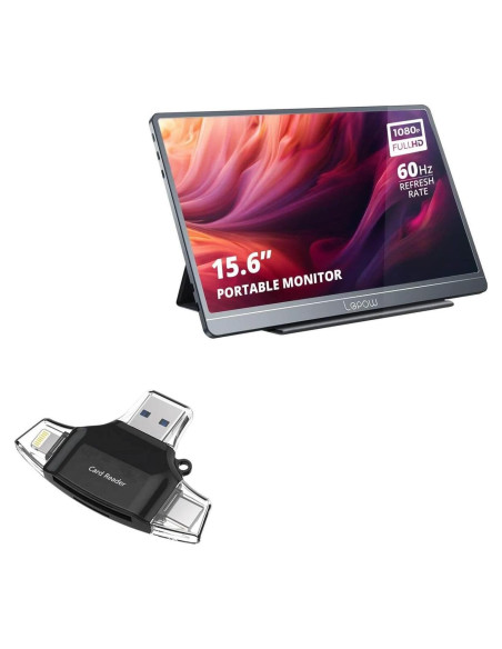 Lector de Tarjetas BoxWave AllReader para Monitor Lepow E5 Lector de Tarjetas BoxWave AllReader para Monitor Lepow E5