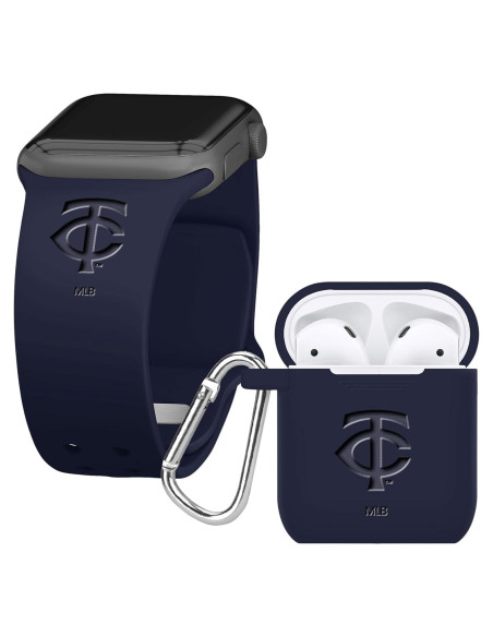 Combo Grabado Game Time Minnesota Twins para Apple Watch 38-41mm Combo Grabado Game Time Minnesota Twins para Apple Watch 38-41mm
