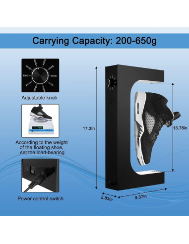 Soporte Flotante para Zapatillas Yegvea con Control Remoto