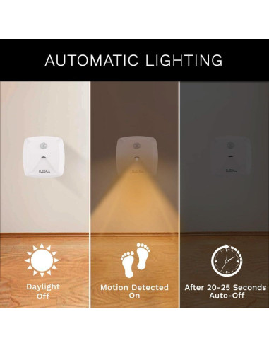 Luces LED Adhesivas Innofox con Sensor de Movimiento 6 Pzas