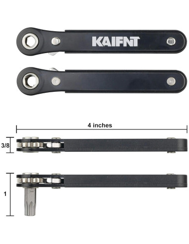 Juego de Puntas Torx KAIFNT K403 34 Piezas Llave Mini