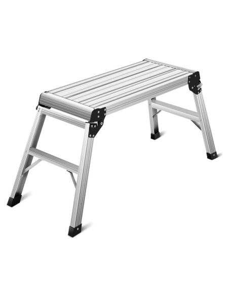 Escalera de Aluminio Giantex 3 Escalones Antideslizante Escalera de Aluminio Giantex 3 Escalones Antideslizante