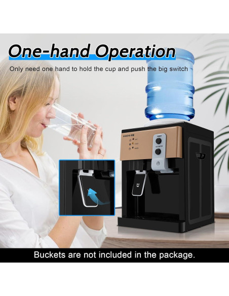 Dispensador de Agua Eléctrico QWNBG 5 Galones Caliente y Frío Dispensador de Agua Eléctrico QWNBG 5 Galones Caliente y Frío