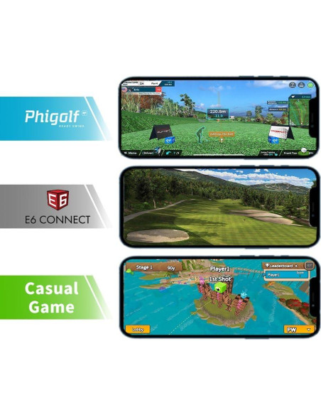 Simulador de Golf PHIGOLF 2 con Sensor de Movimiento y App Simulador de Golf PHIGOLF 2 con Sensor de Movimiento y App