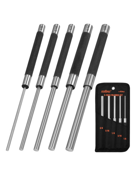 Juego de 5 Puntas de Pasador HORUSDY 20.32 cm Acero al Carbono Juego de 5 Puntas de Pasador HORUSDY 20.32 cm Acero al Carbono