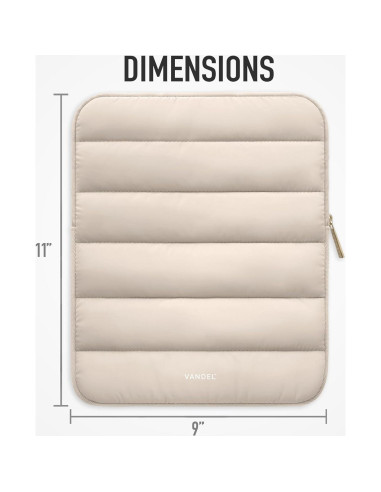 Funda Acolchada Vandel para iPad 9-11" Color Arena