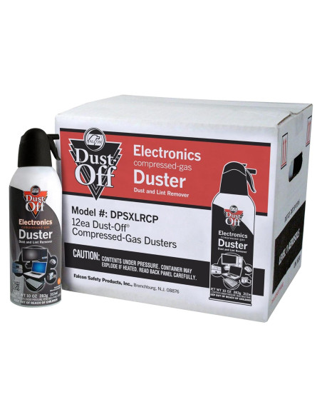Duster Gas Comprimido Dust-Off DPSXLRCP 12 Piezas 283,5 g Duster Gas Comprimido Dust-Off DPSXLRCP 12 Piezas 283,5 g