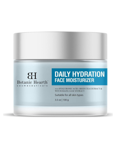 Hidratante Facial Diario Botanic Hearth 100g Ácido Hialurónico