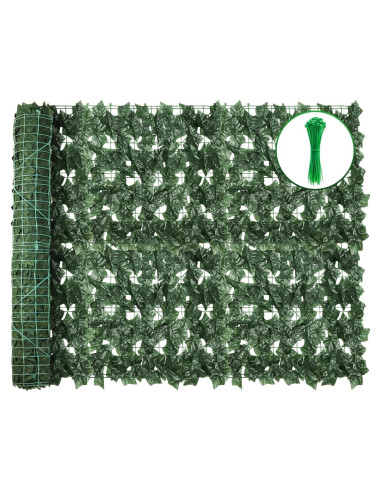 Pantalla de Privacidad de Hiedra Artificial GEIGUIWA 304,8x101,6 cm