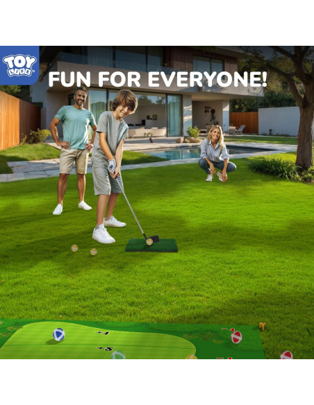 Alfombra de Golf Chipping TOY Life 182x152 cm con Pelotas Alfombra de Golf Chipping TOY Life 182x152 cm con Pelotas