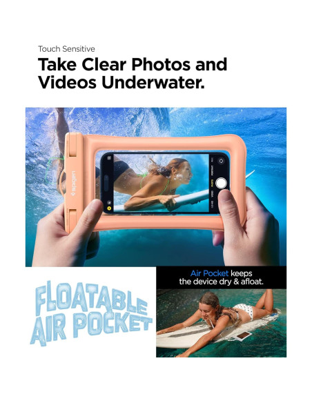 Funda Acuática Flotante Spigen AquaShield IPX8 para Teléfono Funda Acuática Flotante Spigen AquaShield IPX8 para Teléfono