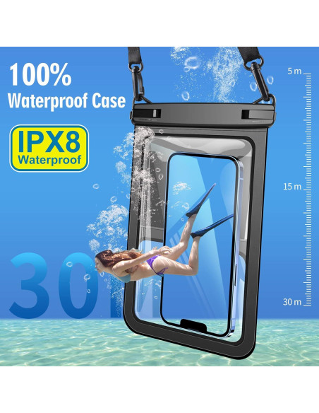 Funda Impermeable Universal Mateprox 2-Pack 21.5 cm Funda Impermeable Universal Mateprox 2-Pack 21.5 cm