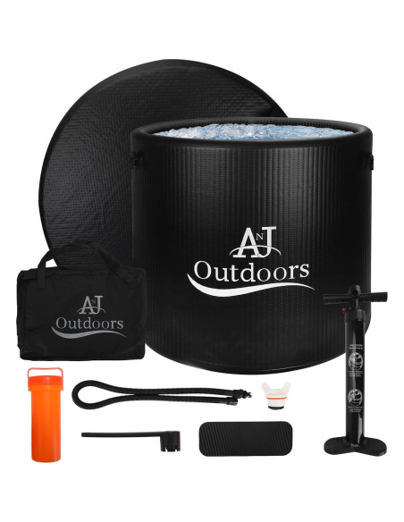 Bañera de Hielo ANJ Outdoors Inflable 488L para Recuperación Bañera de Hielo ANJ Outdoors Inflable 488L para Recuperación
