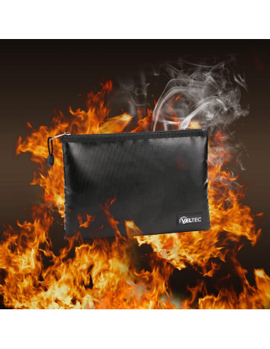Bolsa a Prueba de Fuego Veltec 29x20 cm para Documentos