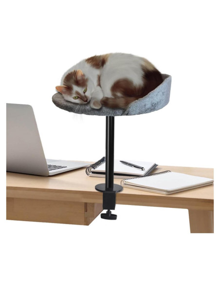 Cama para Gatos CalorMixs Escritorio 37 cm Suave y Cómoda Cama para Gatos CalorMixs Escritorio 37 cm Suave y Cómoda