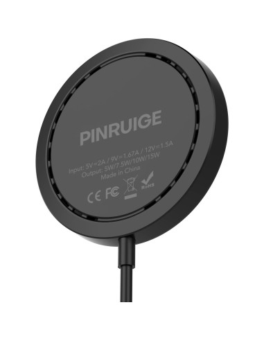 Cargador Inalámbrico Magnético PINRUIGE 15W para iPhone 12-15