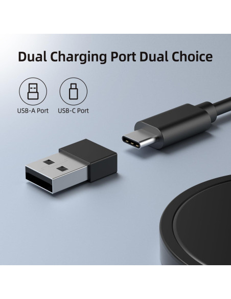 Cargador Inalámbrico Magnético PINRUIGE 15W para iPhone 12-15 Cargador Inalámbrico Magnético PINRUIGE 15W para iPhone 12-15
