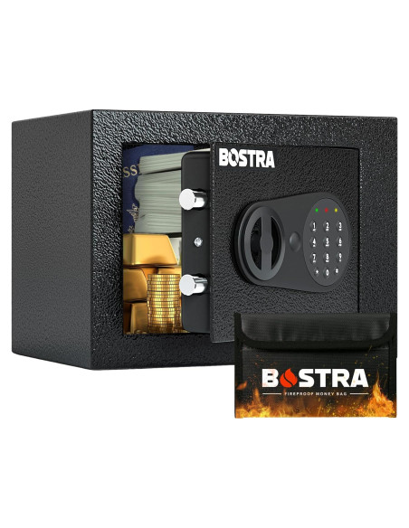 Caja Fuerte Ignífuga Bostra 0.23 m con Luz y Bolsa Caja Fuerte Ignífuga Bostra 0.23 m con Luz y Bolsa