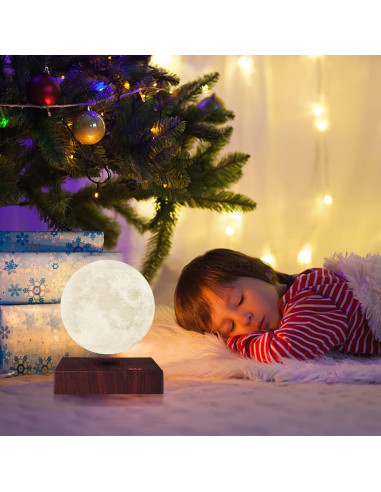 Lámpara de Luna VGAzer 3D 15 cm con Levitación Magnética