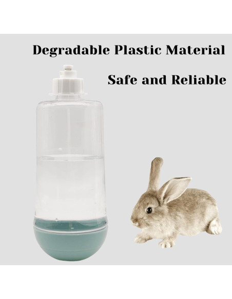 Botella de Agua Automática Hamiledyi 500ml para Conejos y Chinchillas Botella de Agua Automática Hamiledyi 500ml para Conejos y Chinchillas