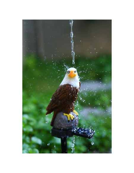 Estatua de Águila Solar CHUANGFENG 44.45 cm Decorativa Estatua de Águila Solar CHUANGFENG 44.45 cm Decorativa
