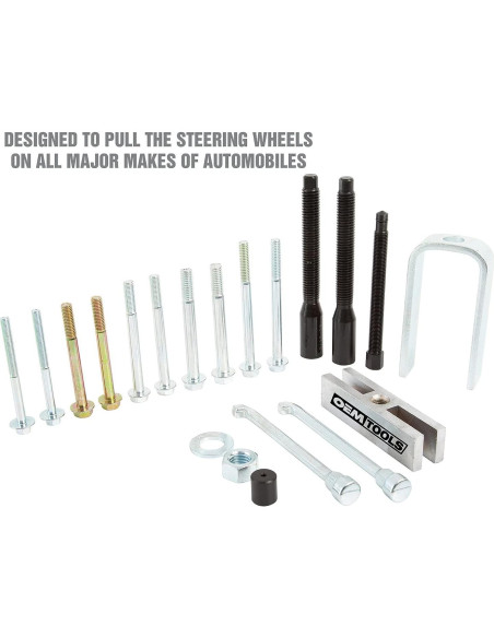 Juego de Extractores de Volante OEMTOOLS 37182 para Autos Juego de Extractores de Volante OEMTOOLS 37182 para Autos