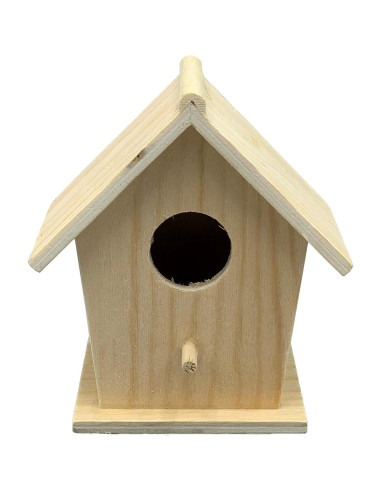 Set de 4 Casas de Pájaros Mini Creative Hobbies 10 cm Madera