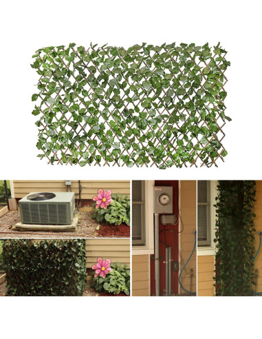 Cercado de Hiedra Artificial Verseo 2 Piezas Expandible 2m