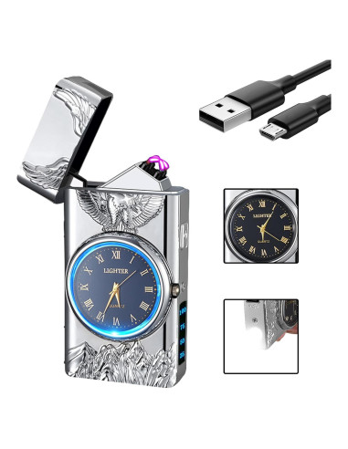 Encendedor Eléctrico GADATOP Eagle Plasma USB a Prueba de Viento