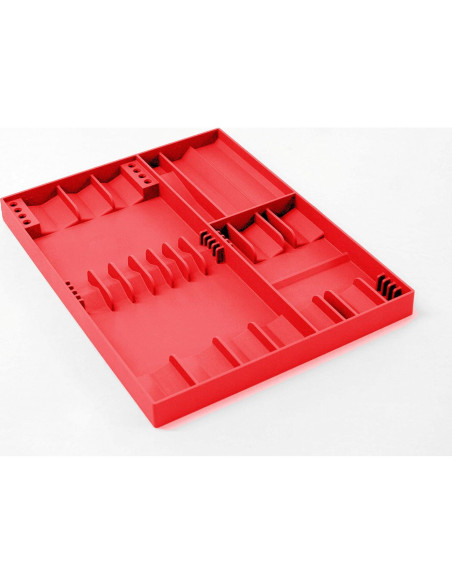 Organizador de Destornilladores Tool Sorter Rojo 16 Piezas Organizador de Destornilladores Tool Sorter Rojo 16 Piezas