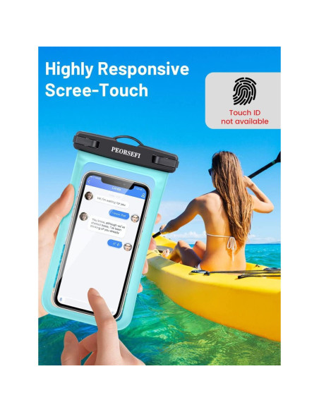 Funda Impermeable Universal PEORSEFI para Teléfono hasta 17,78 cm Funda Impermeable Universal PEORSEFI para Teléfono hasta 17,78 cm