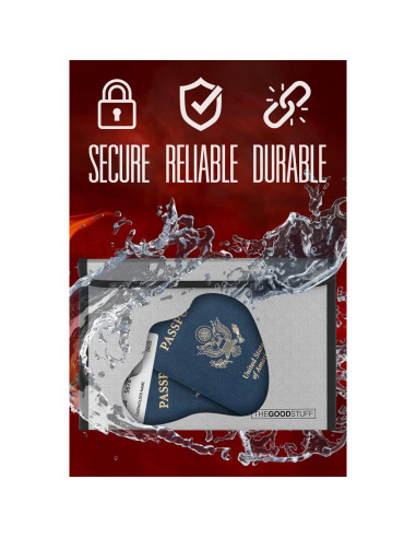 Bolsa a Prueba de Fuego The Good Stuff TGS FIREBAG 20x12 cm