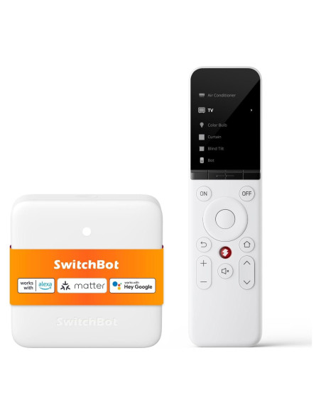 Control Remoto Universal SwitchBot con Hub Mini, 25 Dispositivos Control Remoto Universal SwitchBot con Hub Mini, 25 Dispositivos