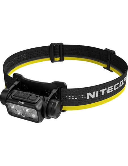 Linterna Frontal Nitecore NU43 1400 lúmenes USB-C Ligera Linterna Frontal Nitecore NU43 1400 lúmenes USB-C Ligera