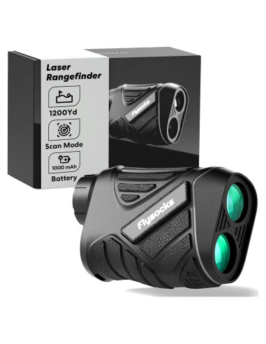 Buscador de Rango Láser Flysocks PF220 1828m 7x Recargable