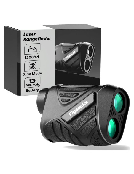 Buscador de Rango Láser Flysocks PF220 1828m 7x Recargable Buscador de Rango Láser Flysocks PF220 1828m 7x Recargable